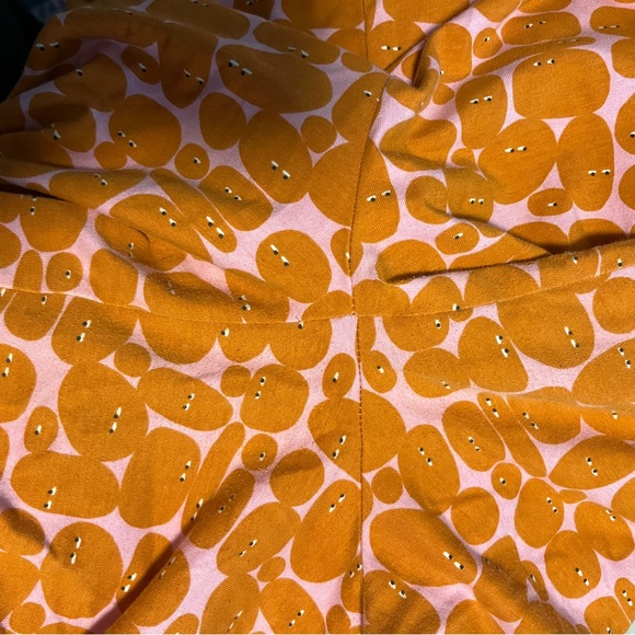 Nooworks Orange and Pink Patterned Joggers “Pebble People” - Picture 9 of 12